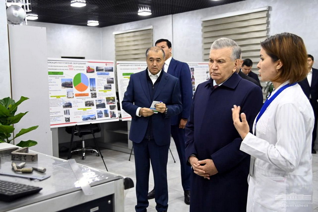 ​​​​​​​В малой промышленной зоне «Тинчлик» производится высокотехнологичная продукция