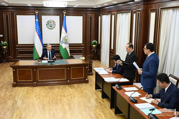 Президент Шавкат Мирзиёев 6 апрель куни табиатни муҳофаза қилишга қаратилган чора-тадбирлар тақдимоти билан танишди.
