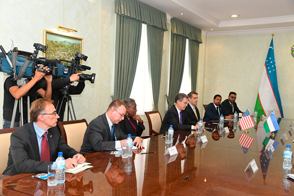 Safoyev meets with U.S. Ambassador at Large for International Religious Freedom