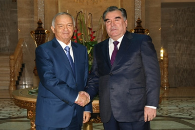 Islam Karimov holds talks with Presidents of Iran and Tajikistan