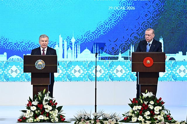 Президенты Узбекистана и Турции подвели итоги плодотворных переговоров