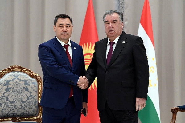 The heads of Kyrgyzstan and Tajikistan spoke in favor of accelerating the delimitation and demarcation of the border