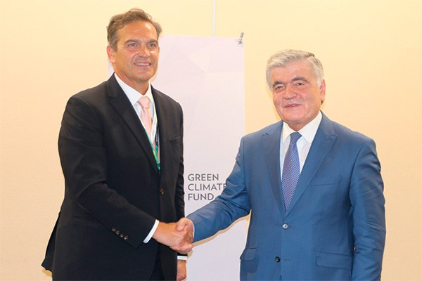 A delegation of Uzbekistan holds negotiations with the Deputy Executive Director of the Green Climate Fund
