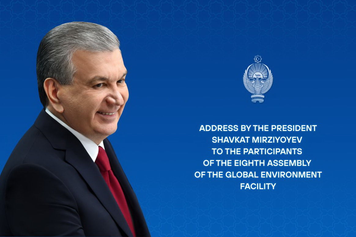 Mirziyoyev calls for a new regional architecture of environmental cooperation