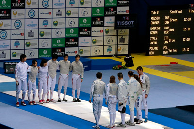 South Korea wins gold medal at mixed team competitions of World Fencing Championships