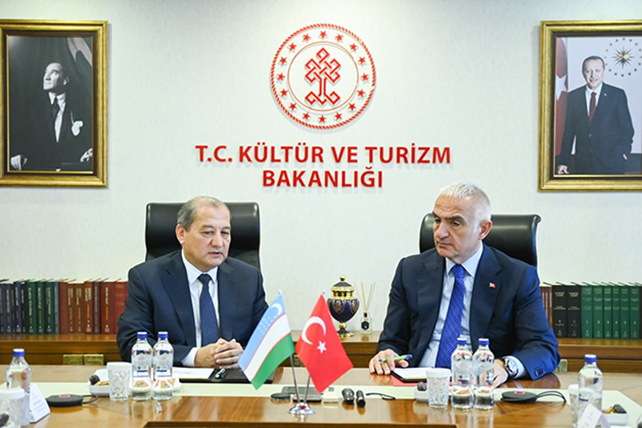 Turkiya va O‘zbekiston o‘rtasida turizm sohasidagi ikki tomonlama hamkorlik mustahkamlanmoqda
