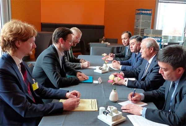 Kamilov and Wiese discuss prospects for further development of the Uzbek-German political dialogue