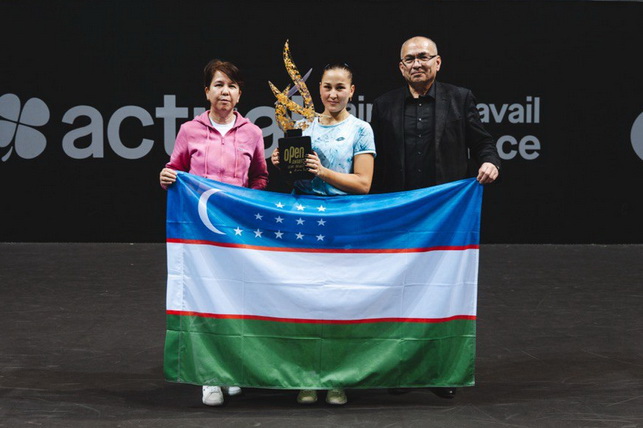 Kamilla Rakhimova Wins WTA 125 Title in Angers for Uzbekistan