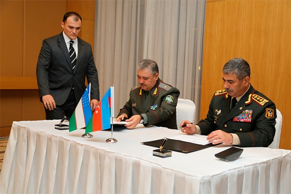 Ministry of Defense of Uzbekistan signs agreements with defense bodies of Azerbaijan and Belarus