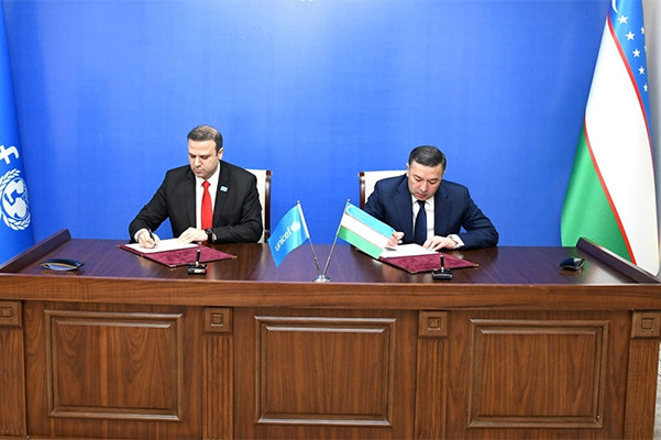 Uzbekistan and UNICEF sign a roadmap for 2022-2025