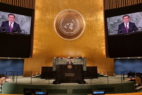 Uzbek FM speaks at the 77th Session of the UN General Assembly