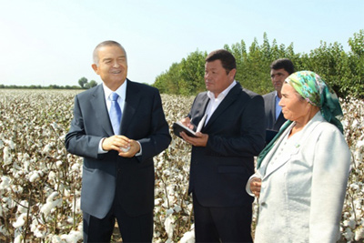 Uzbek President visits Andijan region