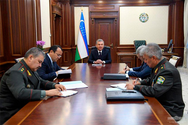 Uzbek President holds meeting to discuss improvement of the state border protection system