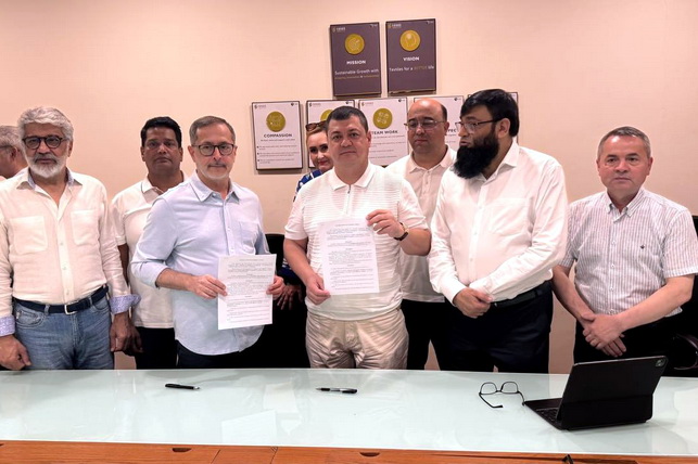 Pokistonning Yunus Textile Mills kompaniyasi bilan muzokaralar o‘tkazildi