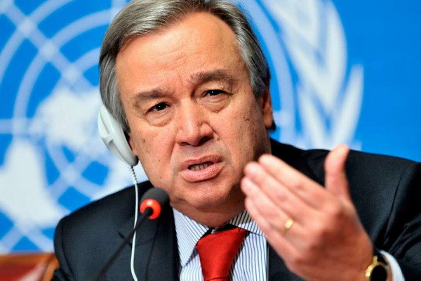 UN Secretary-General warns of the danger of famine in 2022 in various regions