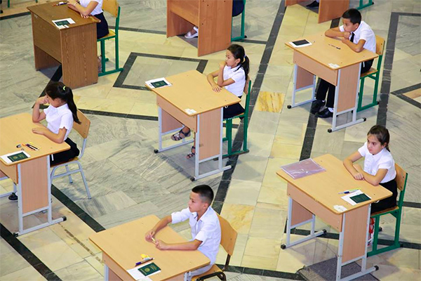 Specialized school named after Muhammad al-Khorazmiy holds entrance exams for fifth grade