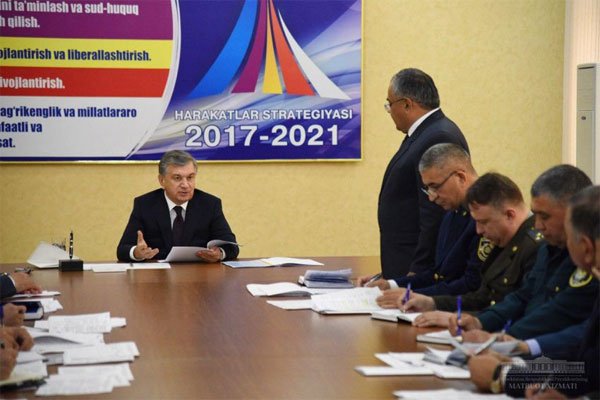 Shavkat Mirziyoyev gives instructions on strengthening performance discipline