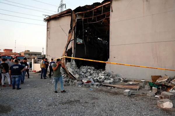 More than 100 people died in a fire at a wedding in Iraq
