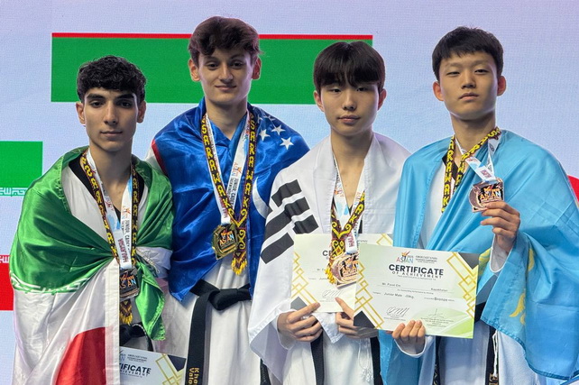 Uzbek Athlete Named Best Participant at Asian Youth Taekwondo Championships