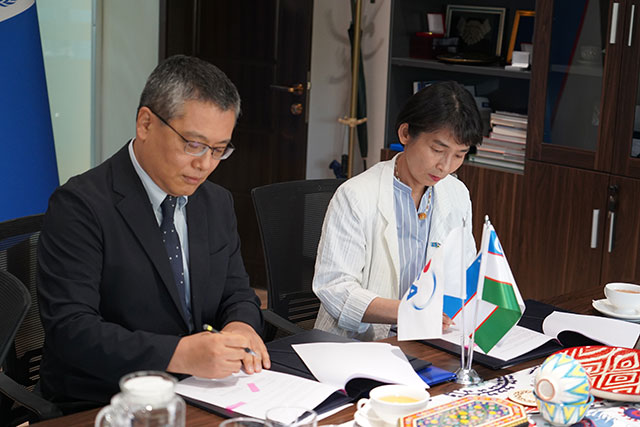 JICA ва БМТ Тараққиёт Дастури ижтимоий ҳимояга муҳтож гуруҳларнинг қўллаб-қувватлаш бўйича грант шартномасини имзолашди