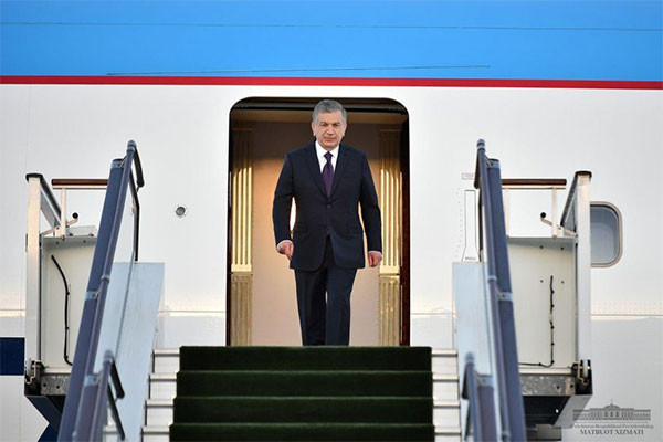 Shavkat Mirziyoyev returned from Moscow to Tashkent