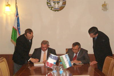 French company to reconstruct pump stations in Uzbekistan