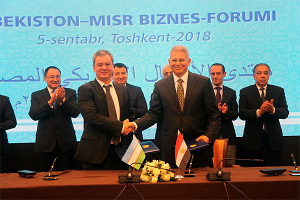 Uzbekistan and Egypt sign agreements on implementation of projects for US$470 million