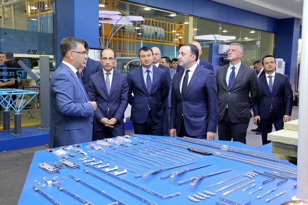 Prime Minister of Georgia Irakli Garibashvili arrives in Uzbekistan