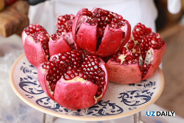 Over 61,000 Tons of Pomegranates Harvested in Uzbekistan in 2024
