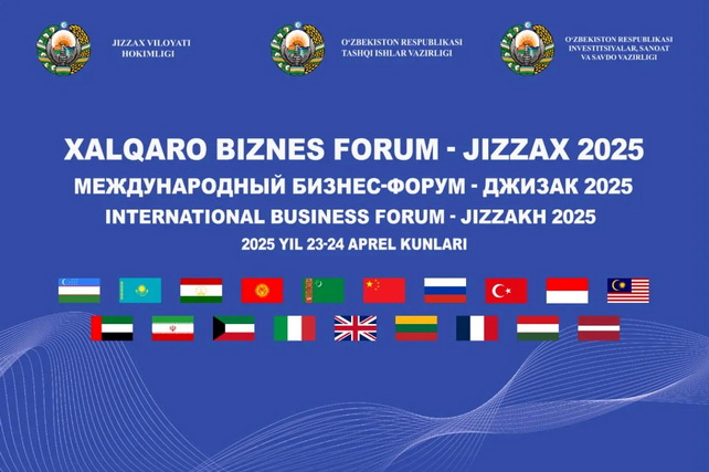 Zomin tumani "Jizzax – 2025" xalqaro biznes-forumini qabul qiladi
