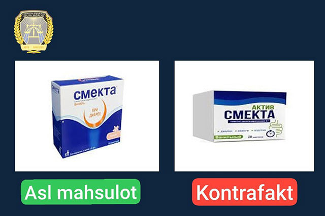 Адлия вазирлиги Бухоро компаниясига «SMECTA» брендини қалбакилаштиргани учун 41 миллион сўм жарима солди