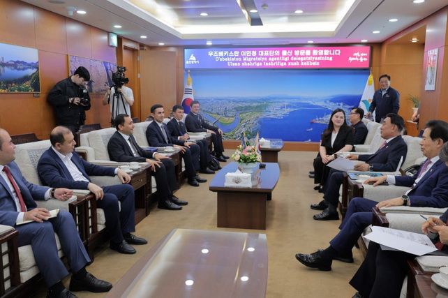 O‘zbekiston fuqarolariga Ulsan shahrida E-7 vizasi orqali ishlash imkoniyati yaratildi