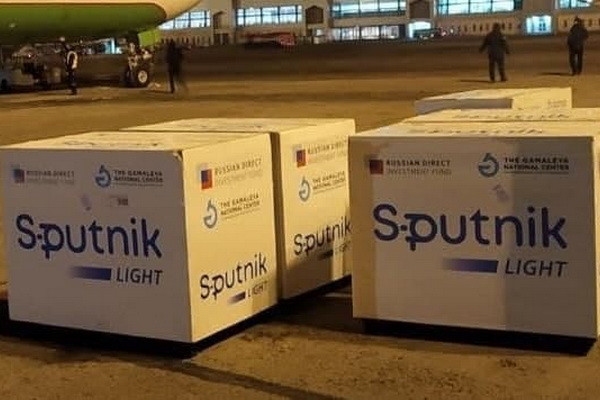 Uzbekistan receives 136,000 doses of Russian Sputnik Light vaccine