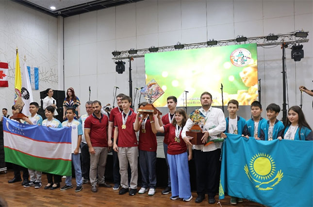 O‘zbekistonlik yosh shaxmatchilar Kolumbiyadagi U-16 olimpiadasida ikkinchi o‘rinni egallashdi