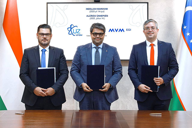 Uzbekistan and Hungary Sign Protocol on Nuclear Power Plant Construction Project