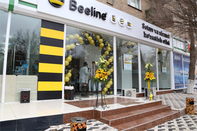 Beeline opens new sales and service office in Angren