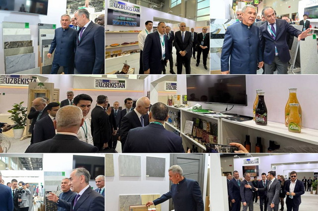 O‘zbekiston KAZANFORUM iqtisodiy forumida 100 dan ortiq turdagi mahsulotlarni taqdim etdi
