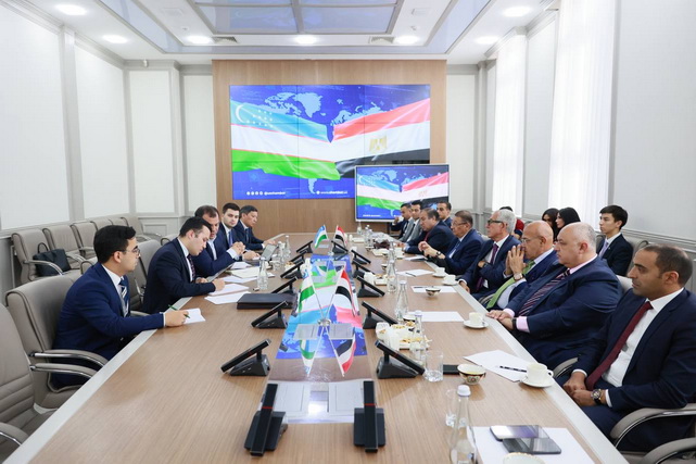 Даврон Вахабов Миср делегацияси билан учрашув ўтказди