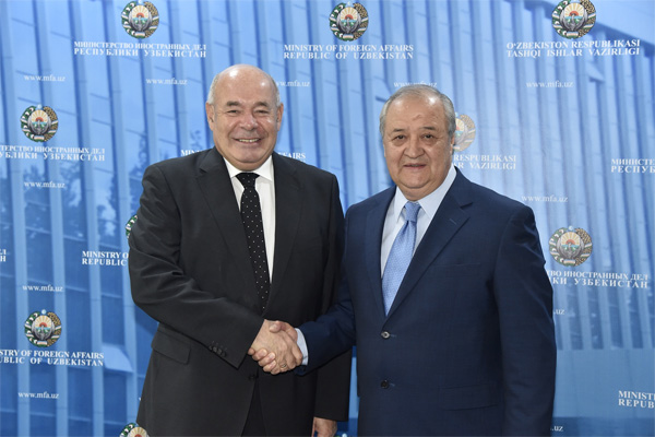 Абдулазиз Камилов Россия Президенти махсус вакилини қабул қилди