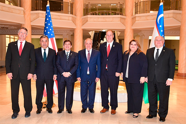 Uzbek FM receives delegation of US Congressmen