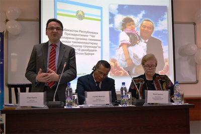 Tashkent hosts roundtable on teaching English in beginning schools