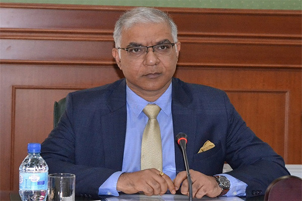 Ilkhom Nematov meets with the Ambassador of India