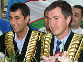 Uzbekistan welcomes Ravshan Irmatov and Rafael Ilyasov