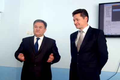 Schlumberger provides software to three Uzbek universities