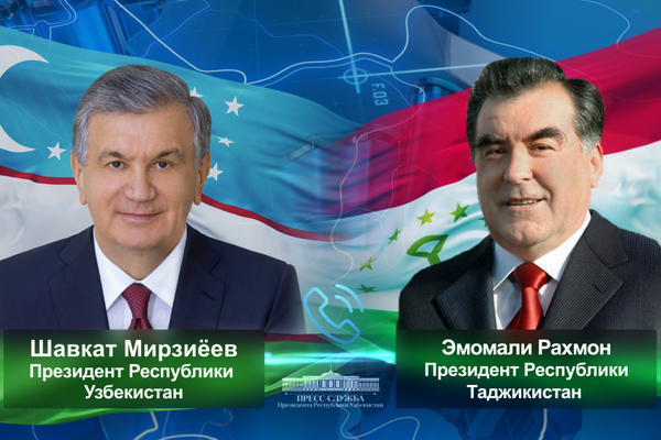 Тожикистон Президенти Ўзбекистон етакчисини сайловдаги ғалабаси билан табриклади