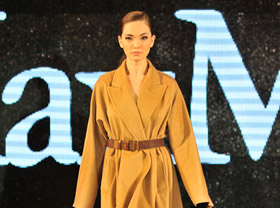 MaxMara presents its models in Tashkent