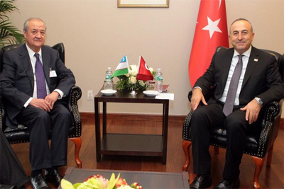 Uzbek, Turkish FMs discuss development of bilateral relations