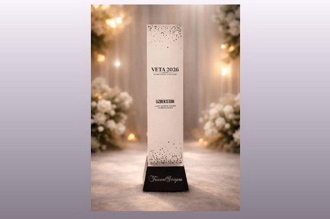 Oʻzbekiston VETA xalqaro turizm va mehmondoʻstlik mukofotlariga sazovor boʻldi