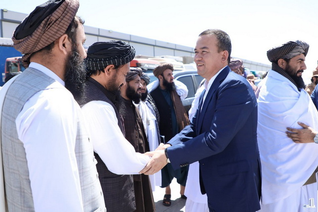 Afg‘oniston O‘zbekistonga Imom Buxoriy majmuasi qurilishi uchun oq marmar hadya qildi