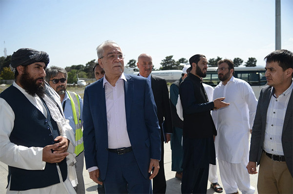 A ceremony of presenting humanitarian cargo was held in Kabul